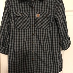 Carhartt force button up